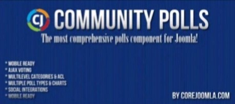 Community Polls - Best Joomla Poll Extension 2021