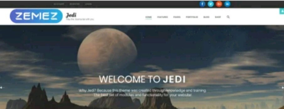 Jedi - Best Multipurpose Joomla Template 2020