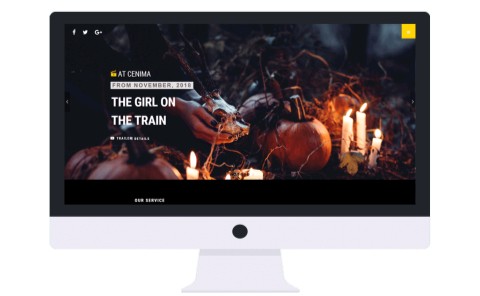 AT Cinema - Best One Page Joomla Template 2020