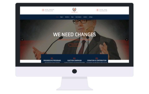 AT Politix - Best One Page Joomla Template 2020