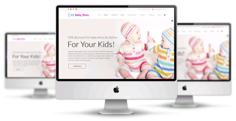 LT Baby Shop - Best Joomla HikaShop Template 2021