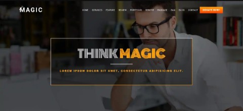 Magic - Best One Page Joomla Template 2020