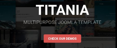 Titania - Best Joomla HikaShop Template 2021