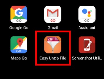 Easy Unzip File Icon