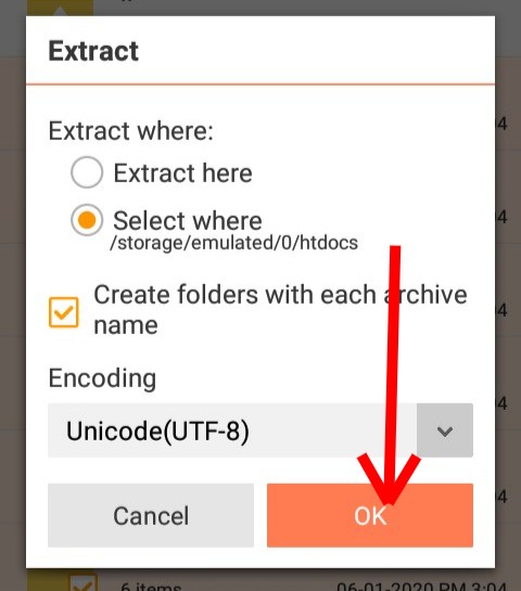 Easy Unzip File Select Where
