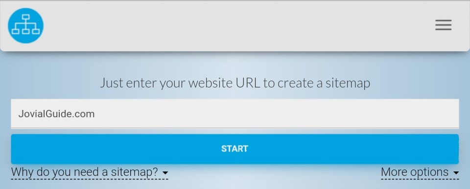 XML Sitemaps - Enter your Website URL